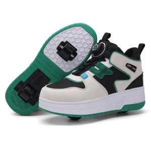 Heelys CLASSIC X2 Noir / Blanc - Livraison Gratuite  Spartoo ! -  Chaussures Chaussures à roulettes Enfant 51,20 €