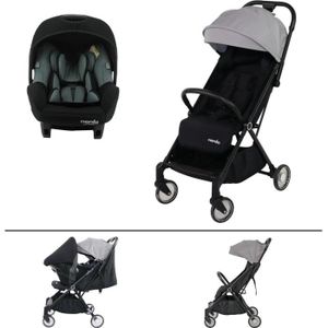 BEBECONFORT Poussette canne ultra compacte PEPS, 4 roues, de 6 mois jusqu'à 3  ans environ (15kg), Shadow Block - Cdiscount Puériculture & Eveil bébé