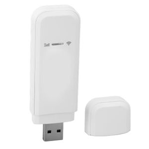 MODEM - ROUTEUR Modem WiFi USB 4G LTE, WiFi Portable pour les Amériques, Partager avec 10 Utilisateurs, Dongle Plug and Play, Rapide 150 Mbps