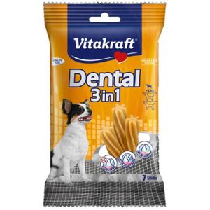 FRIANDISE VITAKRAFT Dental 3-en-1 XS - 70 g - Pour chien