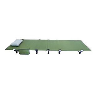 Helloshop26 Lit de Camp Pliable XL Plus Housse Noir Aluminium 40 x 40 x 20 cm