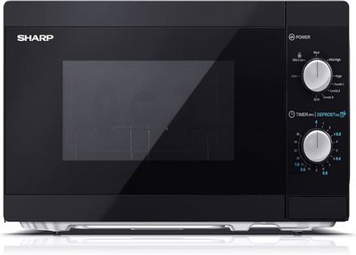 Four Micro-ondes Sharp YC-MG02ES 20L - Grill - Décongélation - 11 Niveaux Puissance