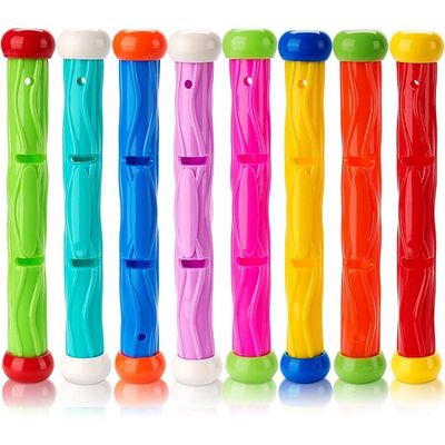 8pcs Anneaux de plongée pour Piscine Jouets de plongée pour entraînement sous-Marin Jouet de plongée pour Enfants Anneaux de plongée - Sport