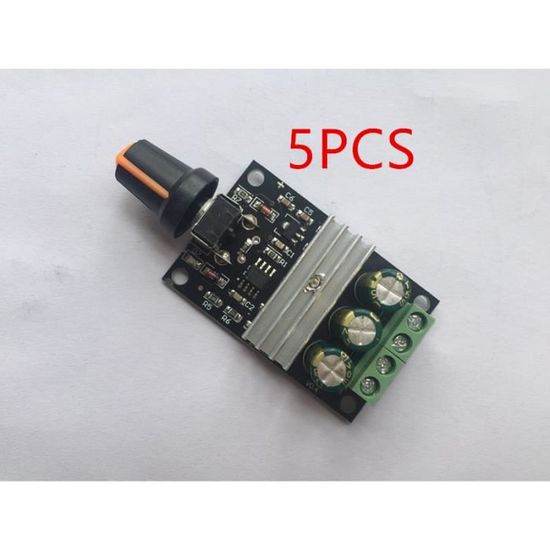 Contrôleur Vitesse Moteur DC PWM 6-28V 3A - Réglable, Inversion, Pour Moteurs Courant Continu - 7
