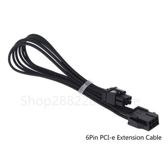 EZDIY-FAB Extension De Câble D'alimentation GPU, 16 Broches (12+4