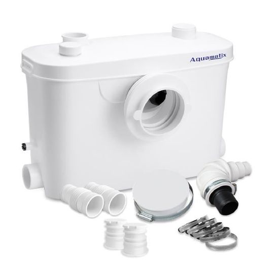 Aquaatix Silencio 2 Pope sanitaire 400W Broyeur Sanitaire Pope de