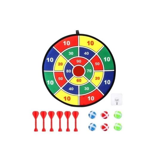 Generic Jeu de fléchettes, Jeu de Cible de fléchettes, Jeu de fléchettes Double Face – UniverKit