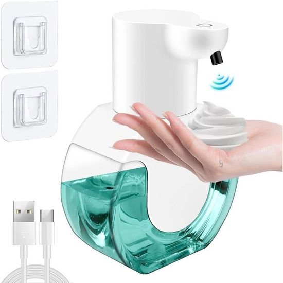 Distributeur De Savon Mousse Automatique LAOPAO - Capteur Infrarouge, USB-C, Étanche IPX5 - Pour Cuisine Et Salle De Bain