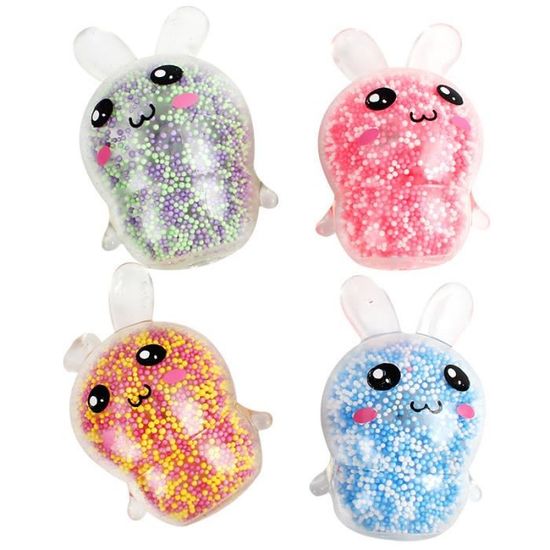 Lot De 4 Jouets Anti-stress En Forme De Biscuits - Ultra Doux, En TPR, Compressibles - Pour Décompresser à La Maison, Au Bureau Ou En Voyage