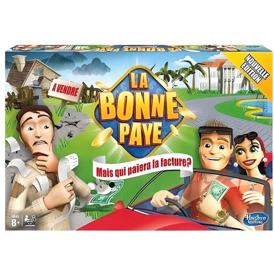 La Bonne Paye Nouvelle Edition en euros 2-6 joueurs - Jeu de societe original