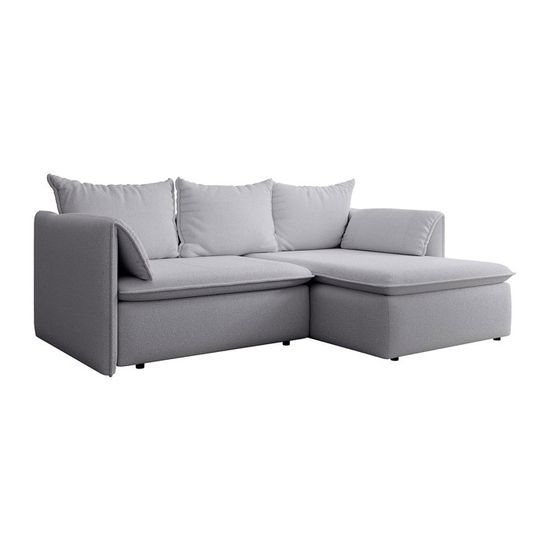 Canapé D’angle Convertible Beige 5 Places Avec Lit Tiroir – Bon état