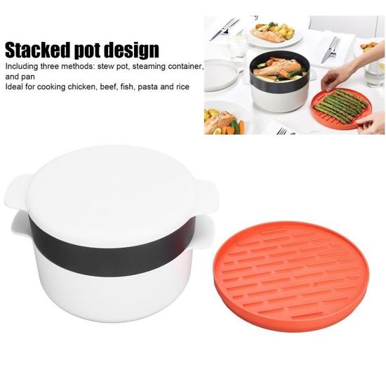 Beurrier Plastique Micro-ondable - Rangement Beurre Comptoir Ou Frigo - Fermeture Hermétique