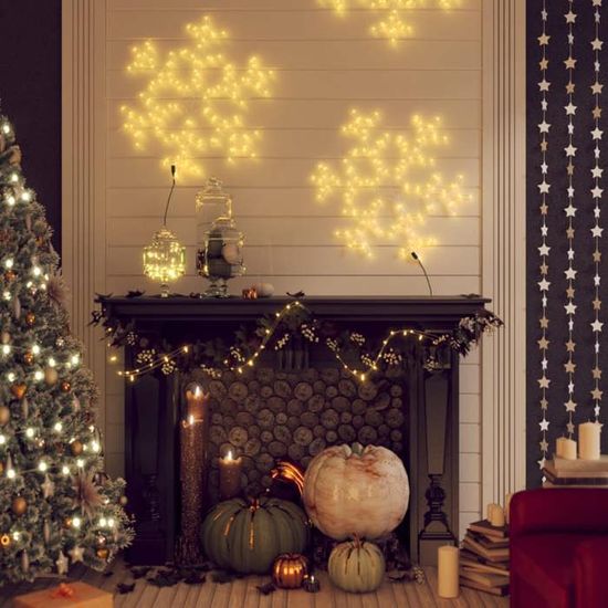 Projecteur de flocons de neige de Noël, pour intérieur et extérieur - Étanche - Pour fête sur le