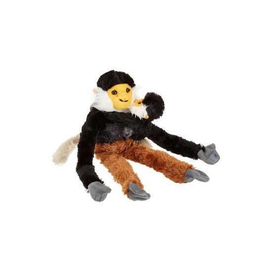 Peluche Singe Et Bebe Douc Langur 48 Cm Wild Republic Cdiscount Jeux Jouets