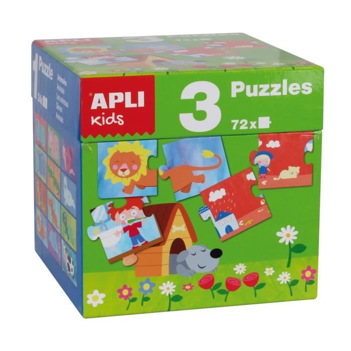 APLI Cube 3 puzzles différents