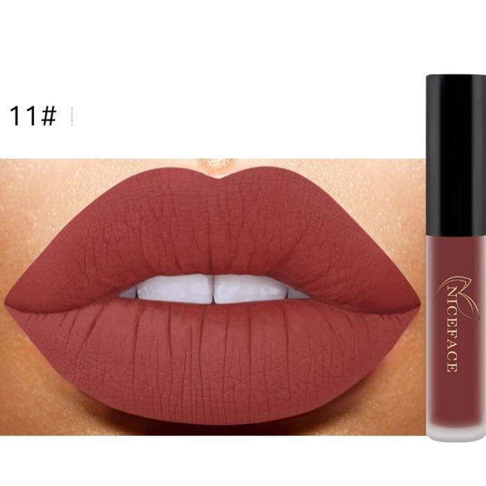 Lip Lingerie Matte Liquid Lipstick Waterproof Lip Gloss Makeup 12 Shades K 3ML WTX70411484K_0169