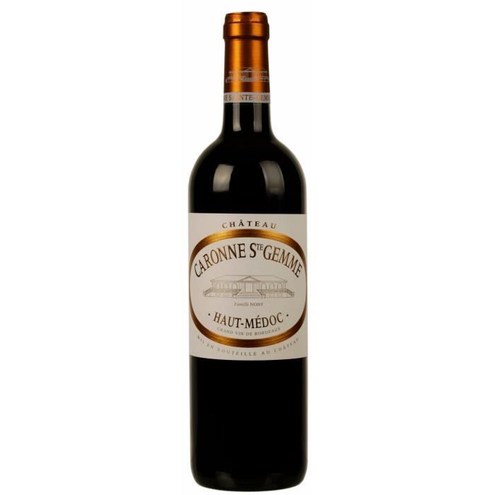 Château Caronne Sainte Gemme 2014 cru bourgeois - AOC Haut-Médoc - Vin rouge de Bordeaux - 1 bouteille 0.75 cl