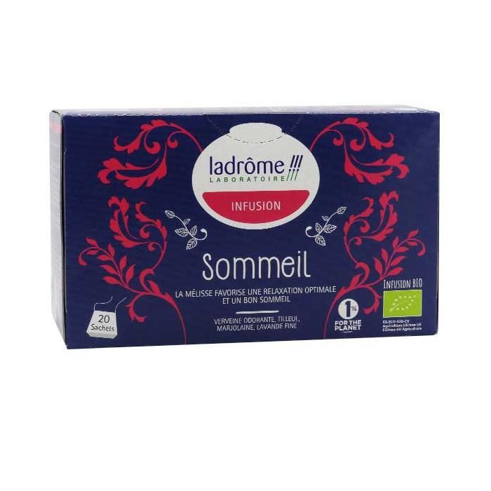 Ladrôme Infusion Meilleur Sommeil Bio 20 sachets