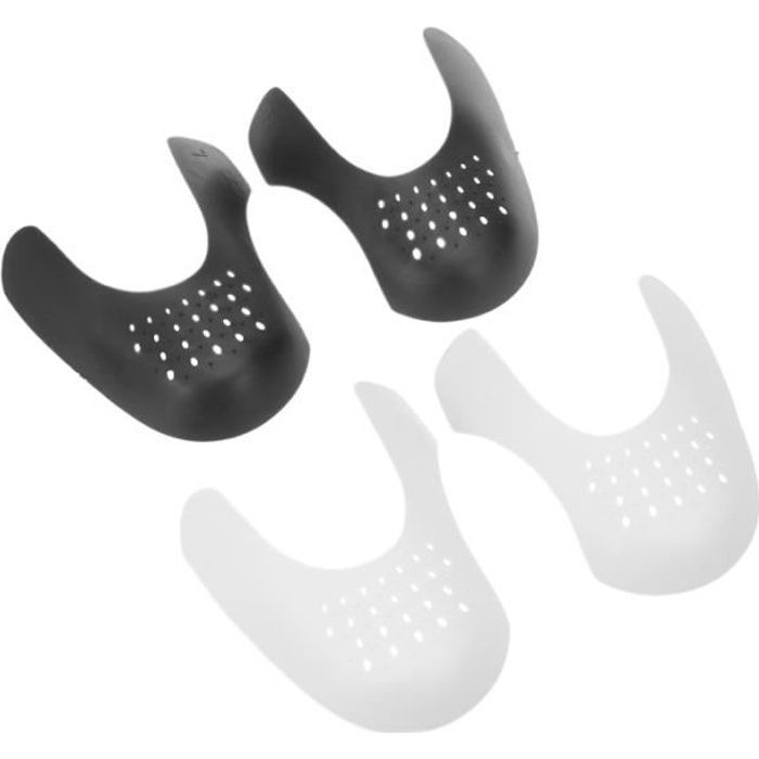 2 paires pratiques anti-plis chaussures bouclier décroissant de pour baskets Protection PEDALIER - PEDALE - CACHE-PEDALIER