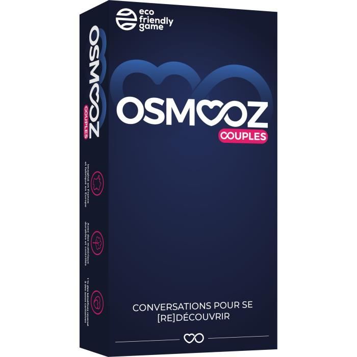 OSMOOZ Couples - Jeux Couples - Un Jeu pour REdécouvrir Son Couple -180 Cartes fabriquées en France