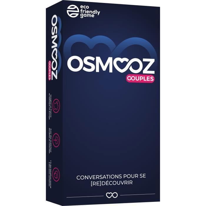OSMOOZ Couples - Jeux Couples - Un Jeu pour REdécouvrir Son Couple -180 Cartes fabriquées en France