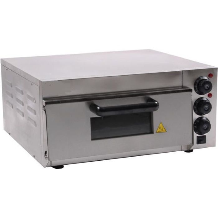 Four à pizza pro inox 220 volt 2000 watts