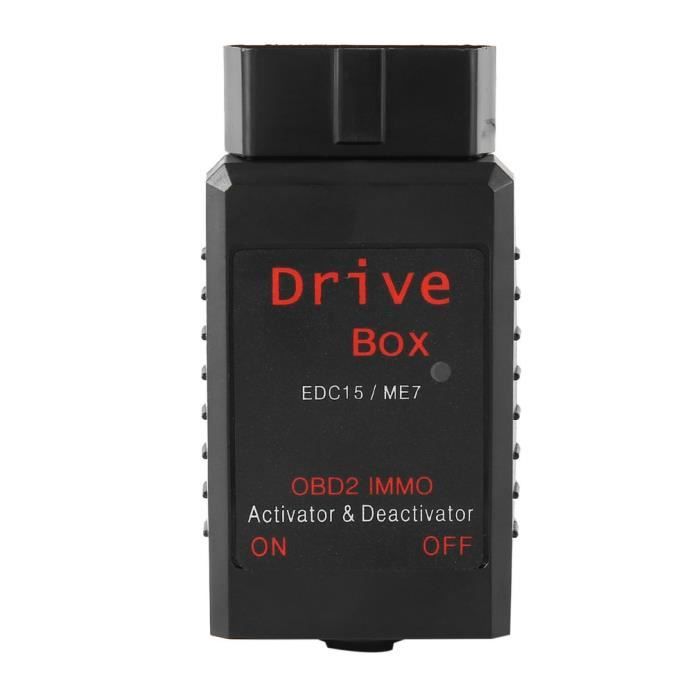 Outil de diagnostic de voiture Boîtier d'entraînement pour Bosch EDC15 (Diesel)- ME7 (Essence) OBD2 IMMO Activateur et désactivateur