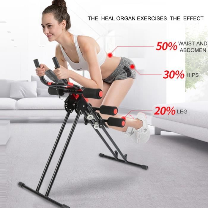 5 Minute Shaper - Appareil abdominal- Pour tous les Niveaux - Ecran de contrôle - Pliable