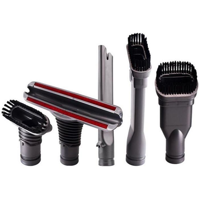 Brosse Kit Accessoires pour Dyson V8 V7 Aspirateur avec Adaptateur,Total Clean Pièces pour Dyson V6 DC35 DC52 DC29 DC62 DC33 DC34