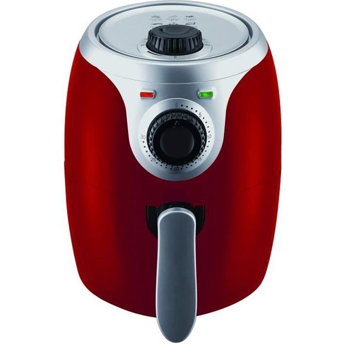 Master Airfryer Friteuse 2 litres Rouge