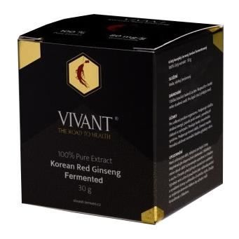 Extrait Fermenté du Ginseng Rouge de Corée, 80mg/g, 30 Jours