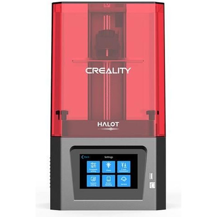 Creality HALOT-ONE Imprimante 3D en résine , lumière intégrée, taille d'impression de 127*80*160mm et mise à niveau en ligne OTA