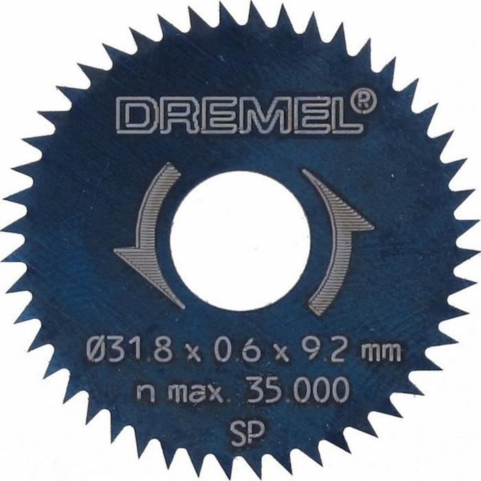 Lot de 2 lames à Découper DREMEL 546 (Diamètre 31,8mm,