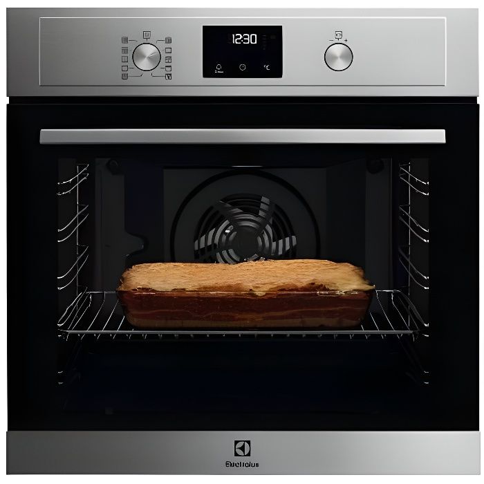 ELECTROLUX Four encastrable pyrolyse EOM4PE0TX SurroundCook, série 600 , XXL 72 litres