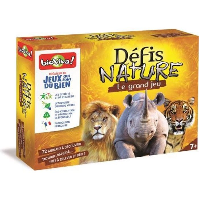 BIOVIVA - jeu défis nature + cartes collector