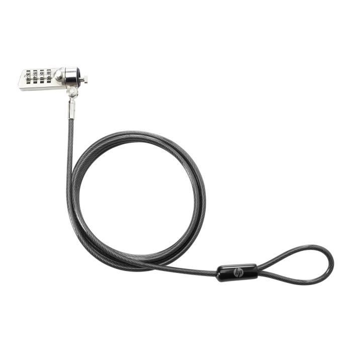 Hp Essential Combination Lock - Cable De Securite
