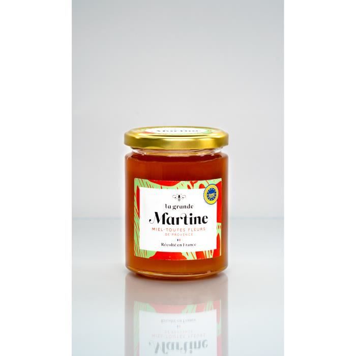 Miel Toutes fleurs -La Grande Martine- IGP Provence 380gr