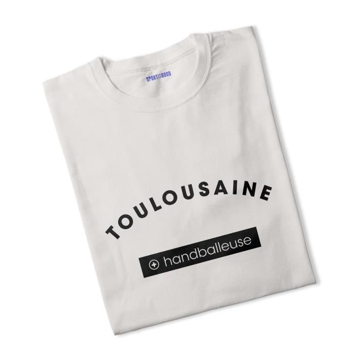 T-shirt femme Toulousaine + Handballeuse