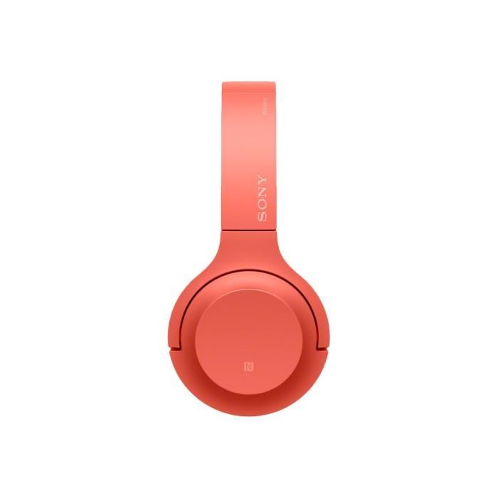 Sony h.ear on 2 Mini Wireless WH-H800 Casque pleine taille sans fil Bluetooth NFC* twilight red