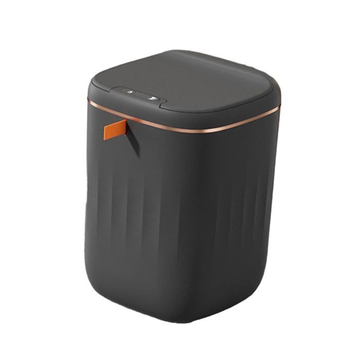 Poubelles De Salle De Bain Avec Couvercles, Poubelle Électrique Sans Contact, Poubelle