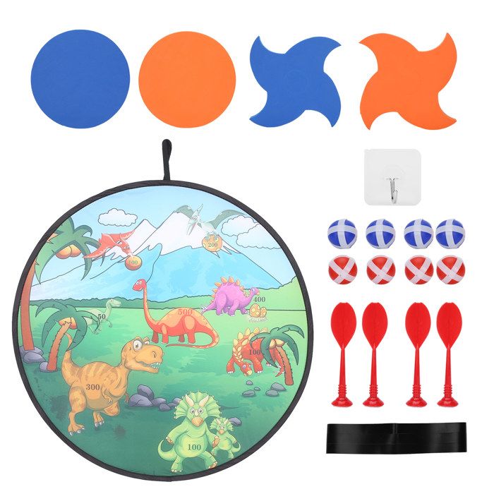 Jeu de fléchettes magnétiques pour enfants et adultes,jeu de fléchettes double face avec
