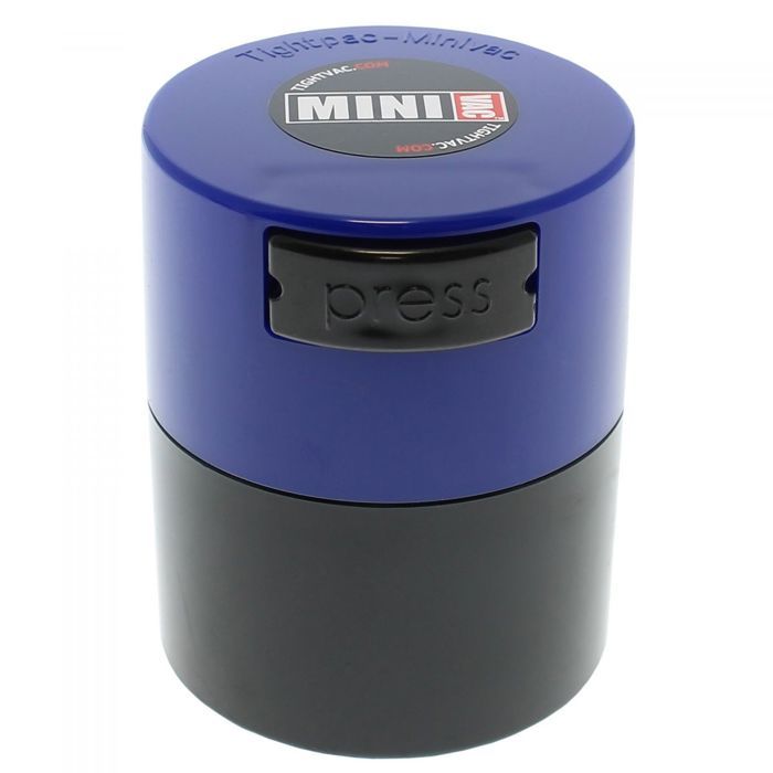 Etui TightPac Bleu Pour Cigarettes - Conservation Du Tabac - 11.5x3.5x2 Cm - Opaque Et Pratique