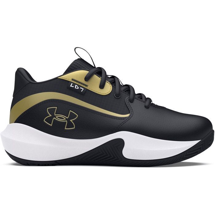 Chaussures de basketball - UNDER ARMOUR - Pre-School Lockdown 7 - Indoor - Empeigne synthétique respirante - Semelle EVA légère