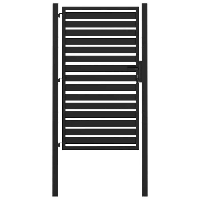 vidaXL Portail jardin 100x150 cm Aluminium