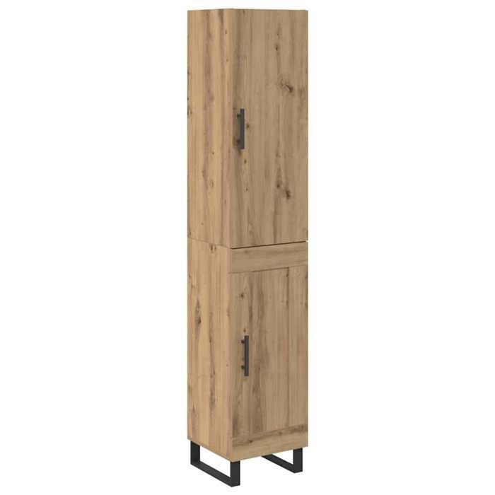 [1807775]Enfilade Meuble haut - Buffet de salonmeuble de rangement Chêne artisanal 345x34x180 cmPoids:31.42 Kg