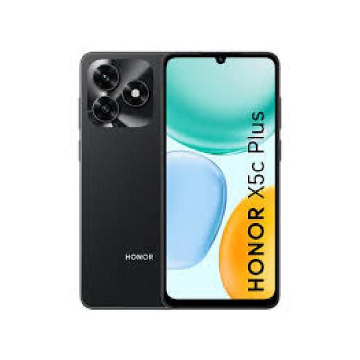 Téléphone mobile - HONOR - Honor X5C plus - 4 Go RAM - 128 Go - 4G - Noir