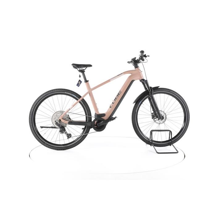 Vélo électrique - Cube Reaction Hybrid Pro - rose - VTT électrique semi-rigide - Bosch 625 Wh Reconditionné - Cube