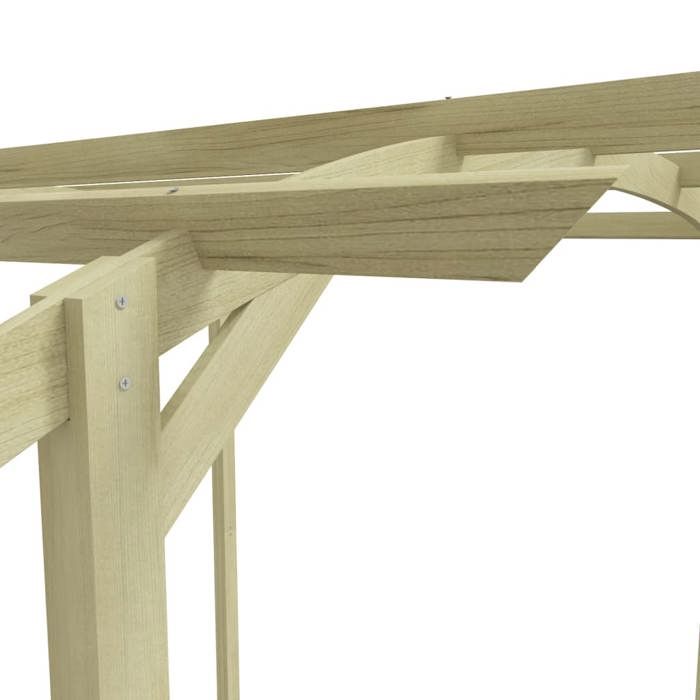 Promotion mars * Pergola de jardin - YUYUE - Meuble d’extérieur - Tonnelle/Arche - 180x197x210 cm Bois de pin imprégné_5782203