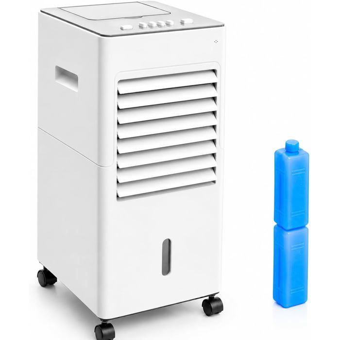 Climatiseur Évaporatif Portable 5L Rafraîchisseur dAir Sans Évacuation 3 Vitesses