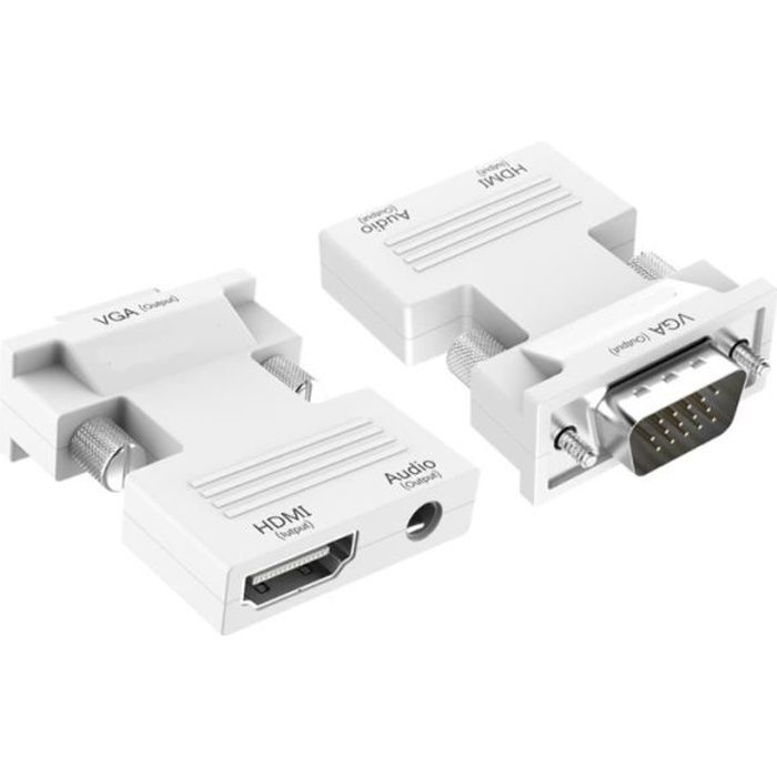 Adaptateur HDMI ARC vers HDMI et convertisseur audio optique 4k 3D 1080P  CEC A557 - Cdiscount Informatique